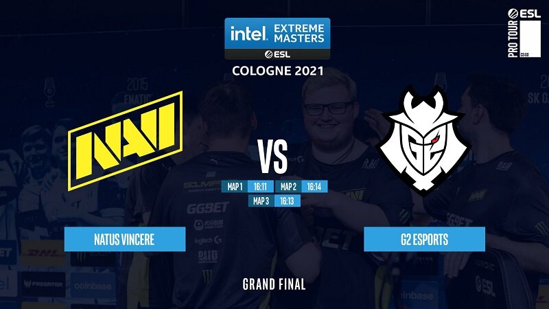 Score of NAVI of G2 ESports